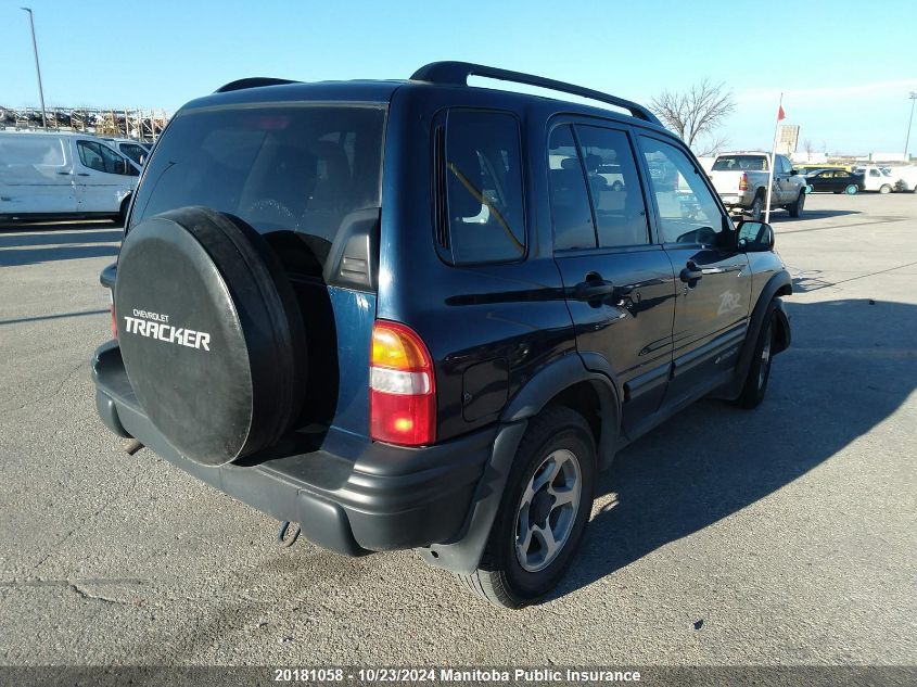 2004 Chevrolet Tracker Zr2 Sport VIN: 2CNBJ734246913557 Lot: 20181058