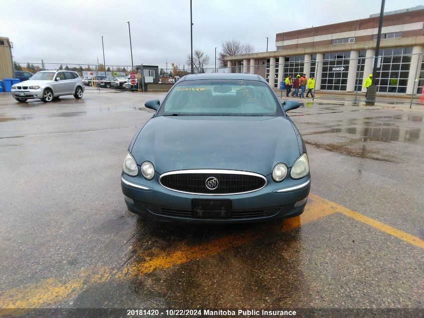 2006 Buick Allure Cxl VIN: 2G4WJ582661261040 Lot: 20181420