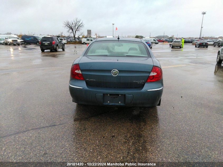 2006 Buick Allure Cxl VIN: 2G4WJ582661261040 Lot: 20181420