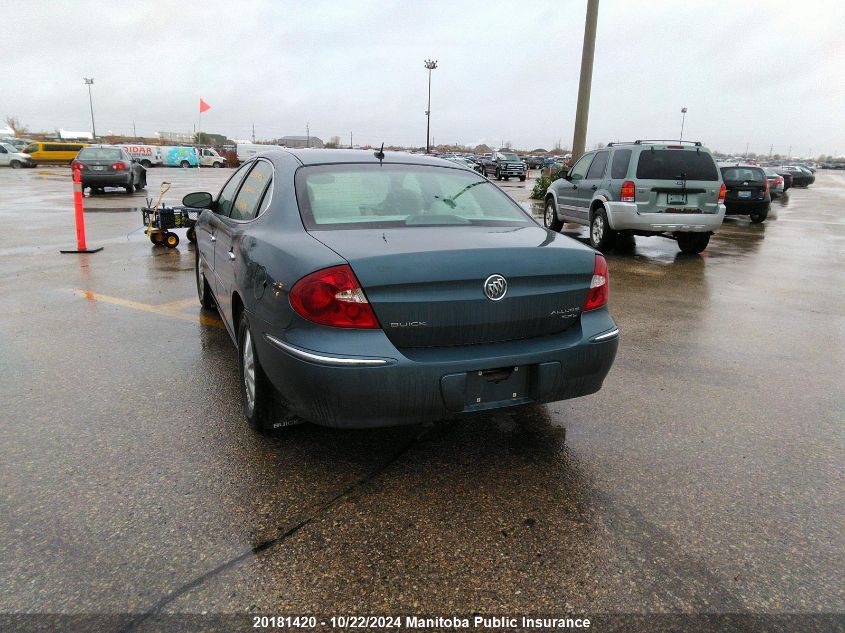 2006 Buick Allure Cxl VIN: 2G4WJ582661261040 Lot: 20181420