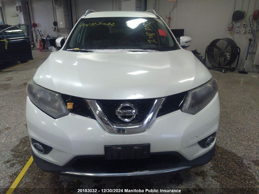 2016 Nissan Rogue Sv VIN: 5N1AT2MV1GC817978 Lot: 20183032