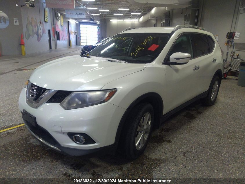 2016 Nissan Rogue Sv VIN: 5N1AT2MV1GC817978 Lot: 20183032