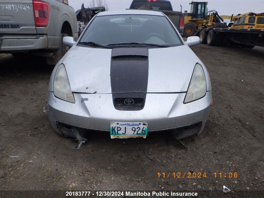 2000 Toyota Celica Gt VIN: JTDDR32T0Y0032586 Lot: 20183777