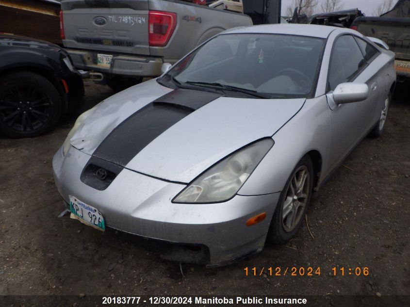 2000 Toyota Celica Gt VIN: JTDDR32T0Y0032586 Lot: 20183777