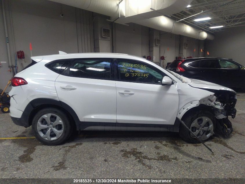 2021 Hyundai Tucson Essential VIN: KM8J23A49MU376045 Lot: 20185535