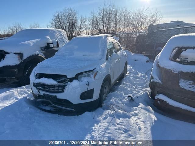 2015 Chevrolet Trax Lt VIN: 3GNCJSSB0FL136605 Lot: 20186301