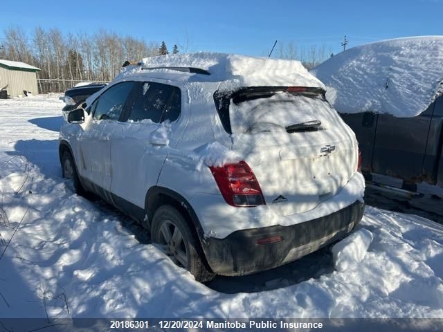 2015 Chevrolet Trax Lt VIN: 3GNCJSSB0FL136605 Lot: 20186301