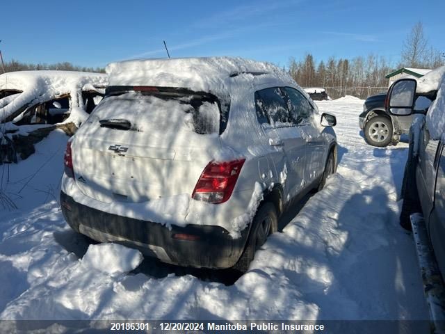 2015 Chevrolet Trax Lt VIN: 3GNCJSSB0FL136605 Lot: 20186301