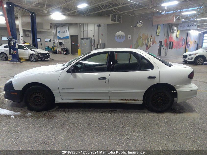 2005 Pontiac Sunfire Sl VIN: 3G2JB52F95S111602 Lot: 20187285