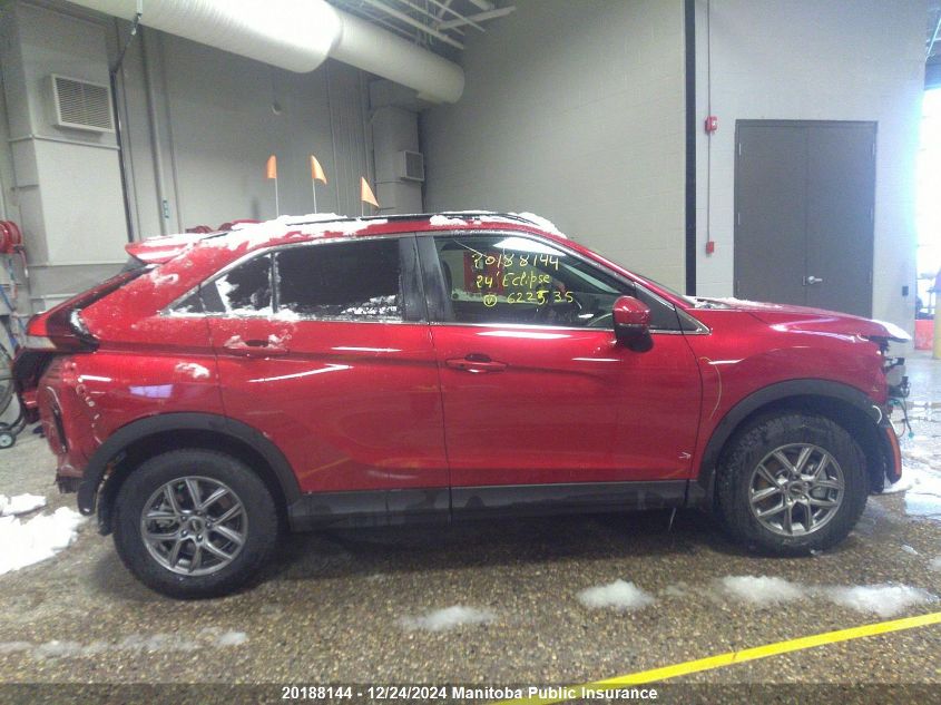 2024 Mitsubishi Eclipse Cross Sel VIN: JA4ATVAA9RZ622535 Lot: 20188144