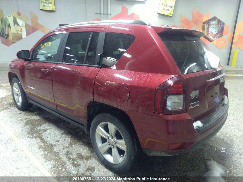 2014 Jeep Compass North VIN: 1C4NJDABXED565267 Lot: 20190758