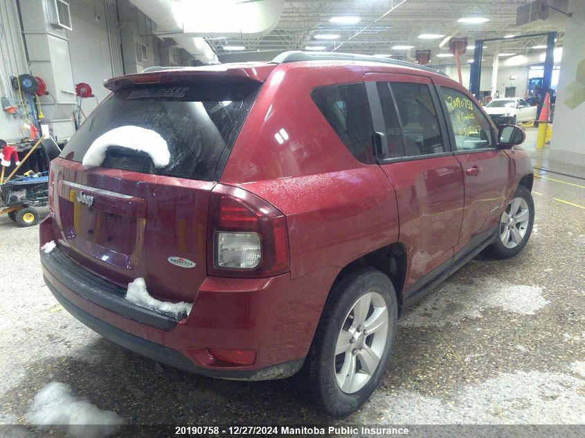 2014 Jeep Compass North VIN: 1C4NJDABXED565267 Lot: 20190758