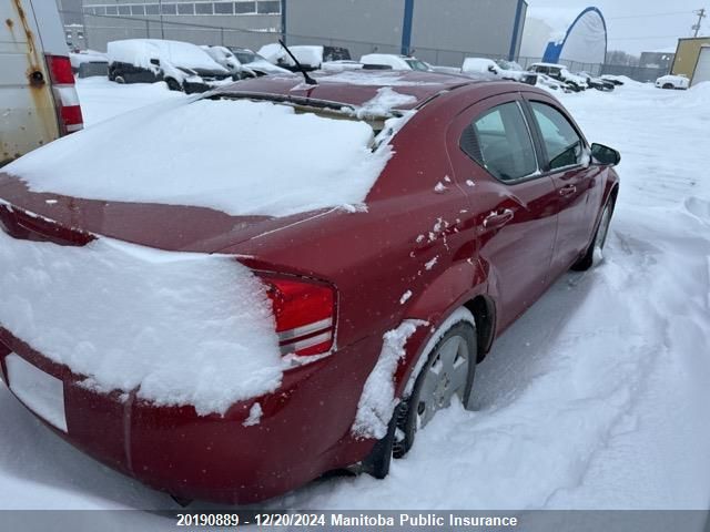 2010 Dodge Avenger Se VIN: 1B3CC4FB1AN126345 Lot: 20190889