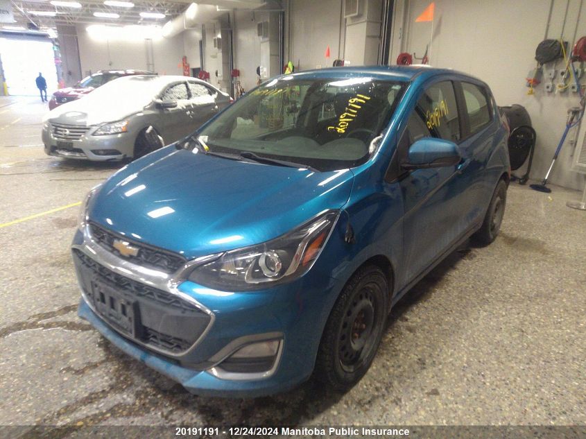 2019 Chevrolet Spark Lt VIN: KL8CD6SA5KC793039 Lot: 20191191