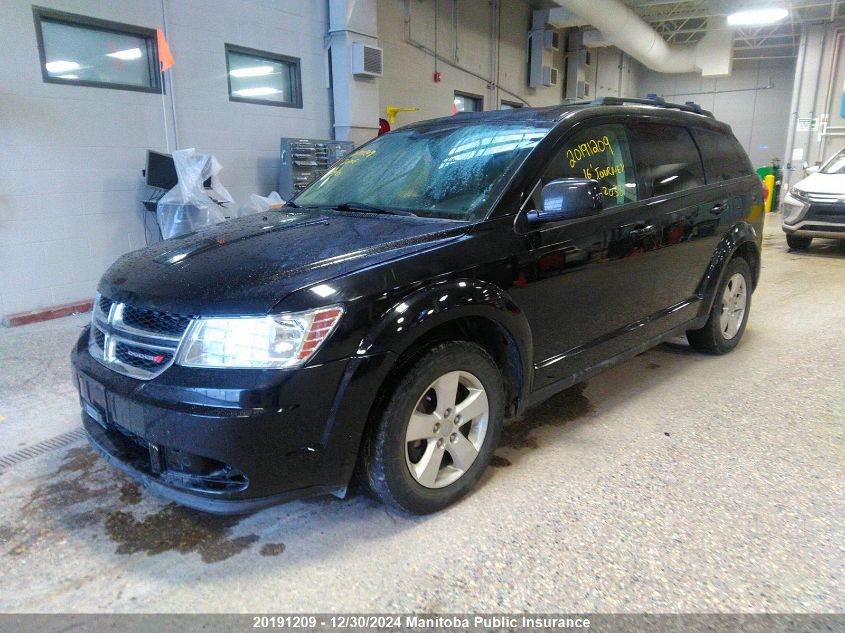 2016 Dodge Journey Se VIN: 3C4PDCAB8GT162038 Lot: 20191209