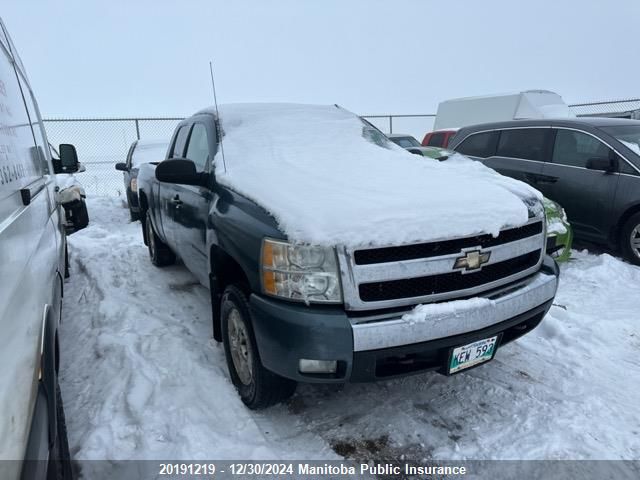 2008 Chevrolet Silverado 1500 Lt Ext Cab VIN: 1GCEK19088Z304676 Lot: 20191219