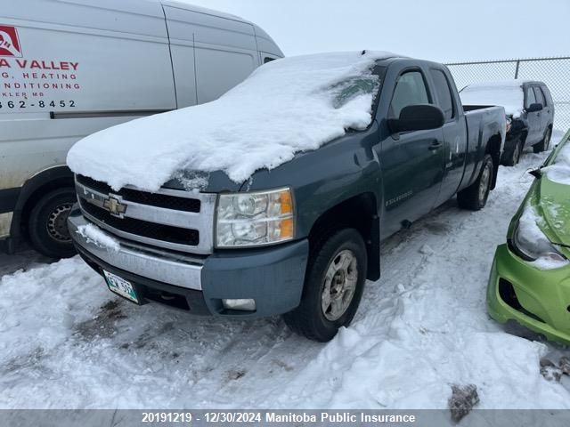 2008 Chevrolet Silverado 1500 Lt Ext Cab VIN: 1GCEK19088Z304676 Lot: 20191219