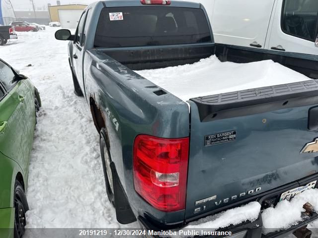 2008 Chevrolet Silverado 1500 Lt Ext Cab VIN: 1GCEK19088Z304676 Lot: 20191219