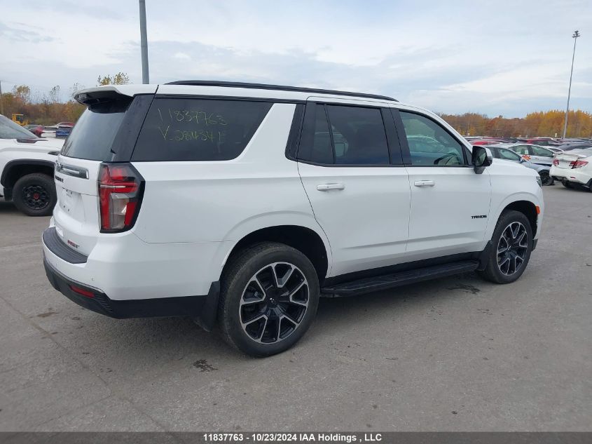 2022 Chevrolet Tahoe Rst VIN: 1GNSKRKT6NR284341 Lot: 11837763