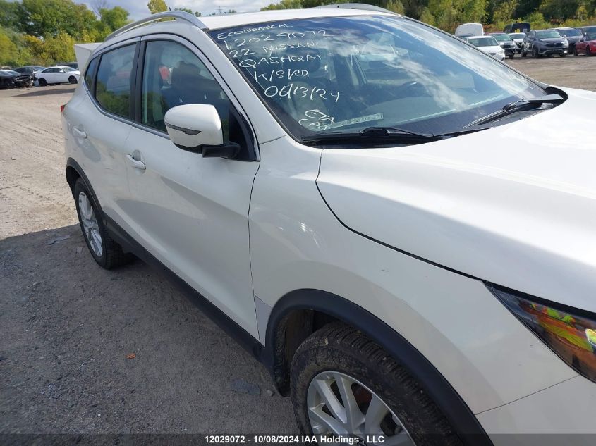 2022 Nissan Qashqai VIN: JN1BJ1BW4NW482816 Lot: 12029072