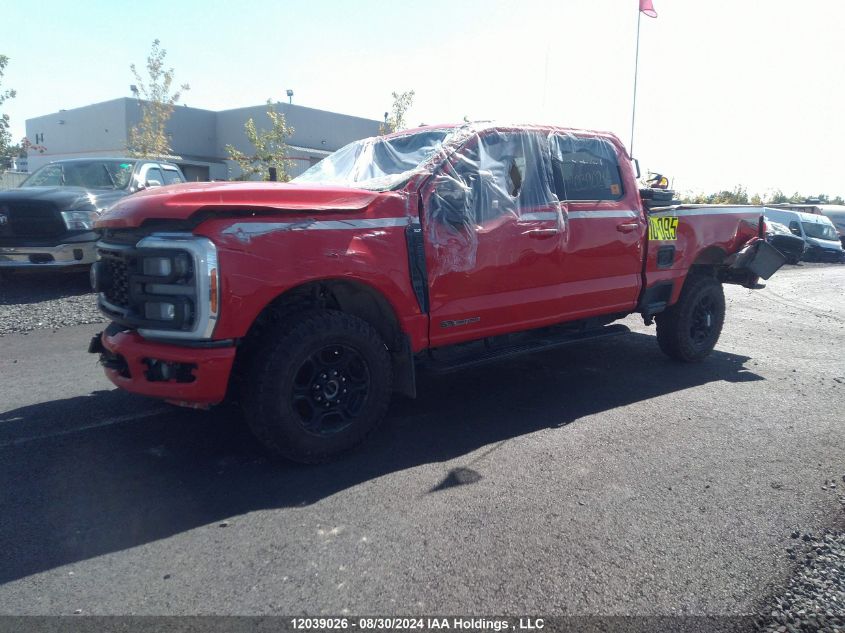 2023 Ford F250 Super Duty VIN: 1FT7W2BT8PEC47361 Lot: 12039026