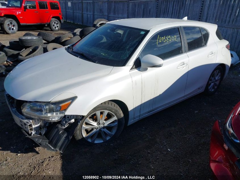 2014 Lexus Ct 200H VIN: JTHKD5BH6E2174257 Lot: 12058902