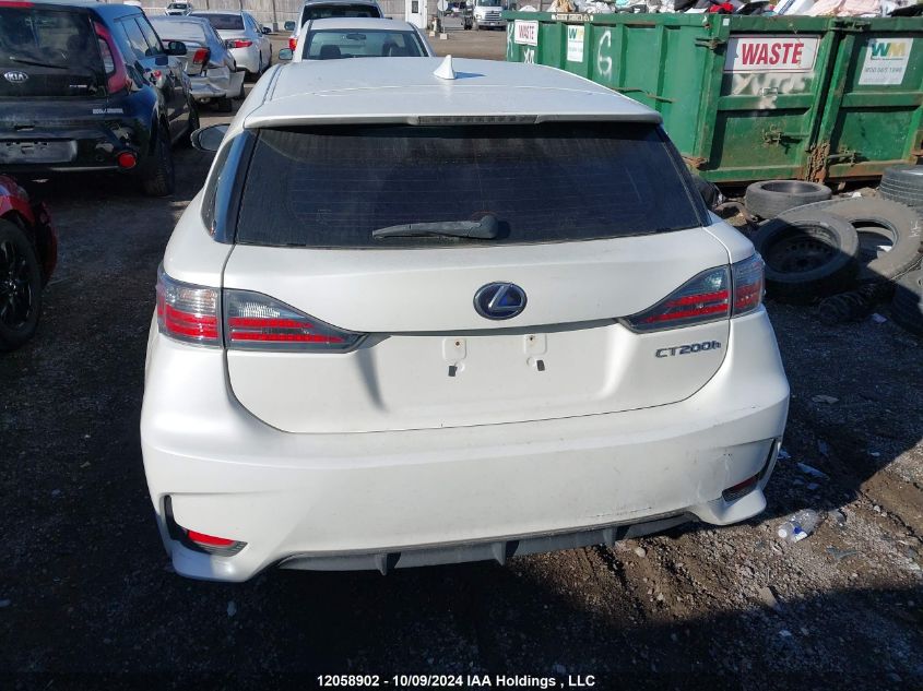 2014 Lexus Ct 200H VIN: JTHKD5BH6E2174257 Lot: 12058902