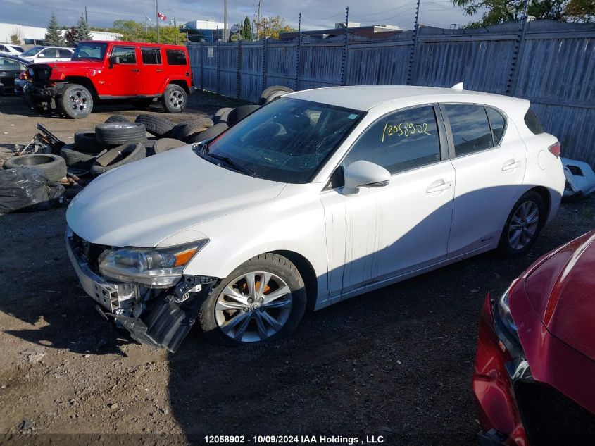 2014 Lexus Ct 200H VIN: JTHKD5BH6E2174257 Lot: 12058902