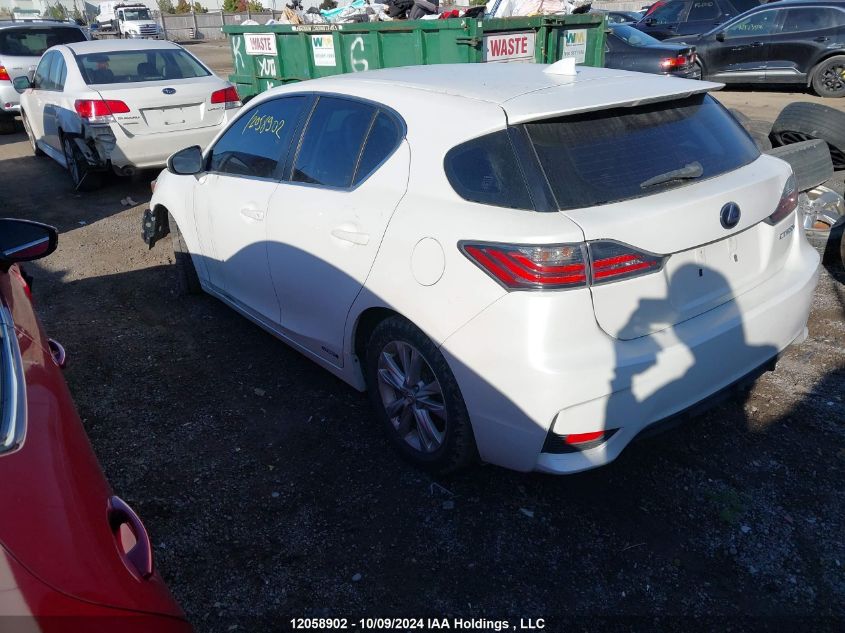 2014 Lexus Ct 200H VIN: JTHKD5BH6E2174257 Lot: 12058902