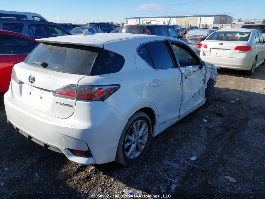 2014 Lexus Ct 200H VIN: JTHKD5BH6E2174257 Lot: 12058902