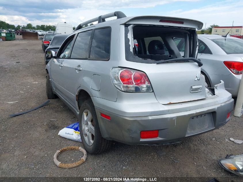 2003 Mitsubishi Outlander VIN: JA4LZ41G03U604693 Lot: 12072092