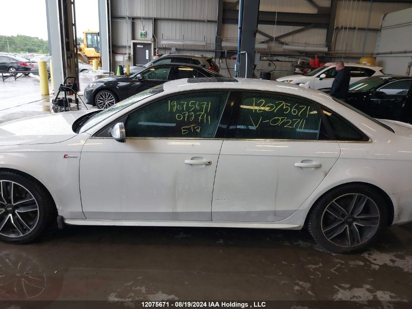 2010 Audi S4 VIN: WAUHGCFL3AA072711 Lot: 12075671