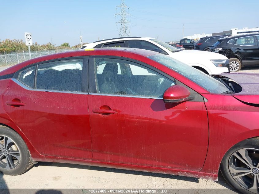 2021 Nissan Sentra VIN: 3N1AB8CV7MY283645 Lot: 12077409