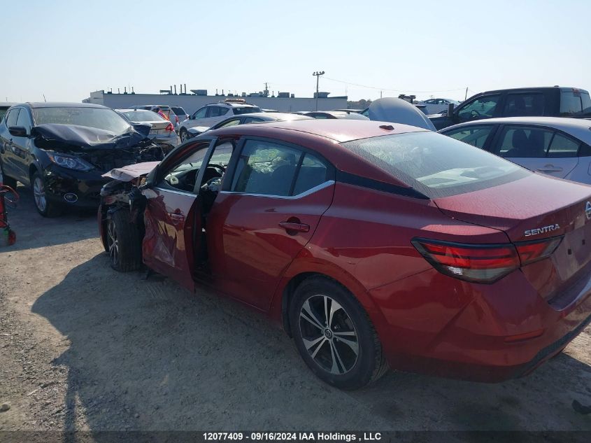 2021 Nissan Sentra VIN: 3N1AB8CV7MY283645 Lot: 12077409