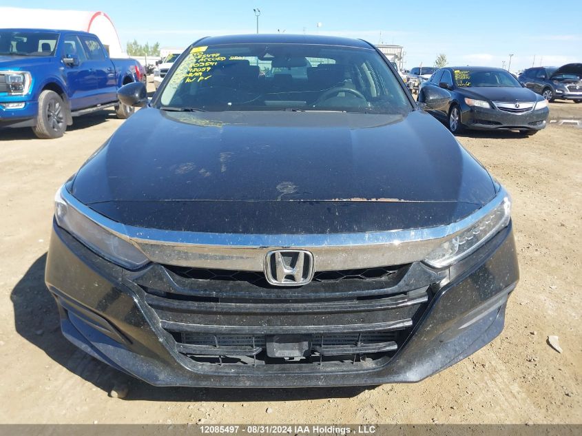 2019 Honda Accord Sedan VIN: 1HGCV1F10KA803541 Lot: 12085497