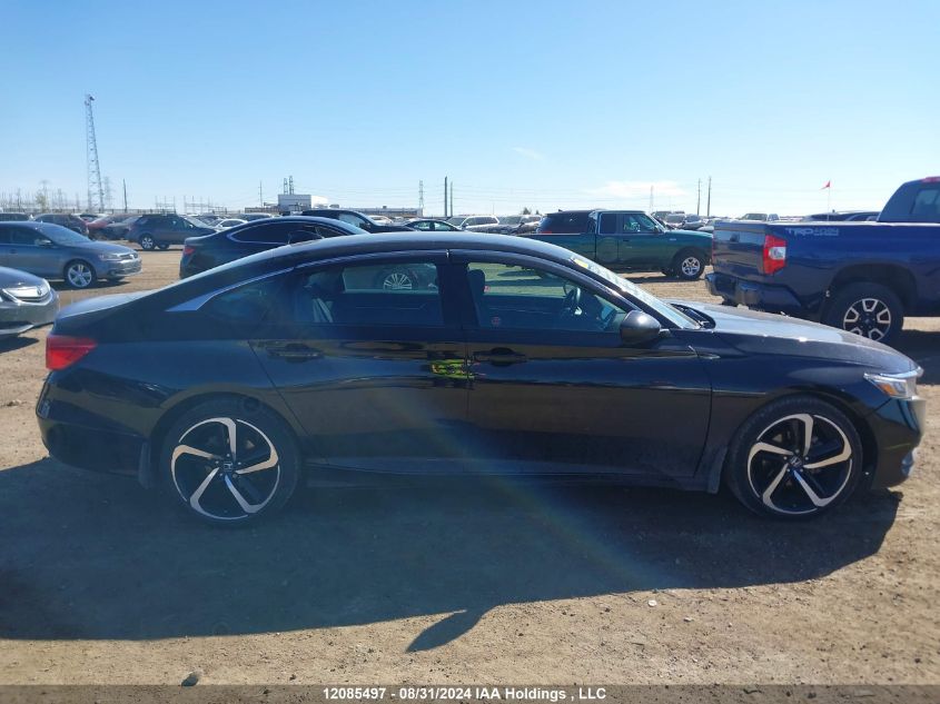 2019 Honda Accord Sedan VIN: 1HGCV1F10KA803541 Lot: 12085497