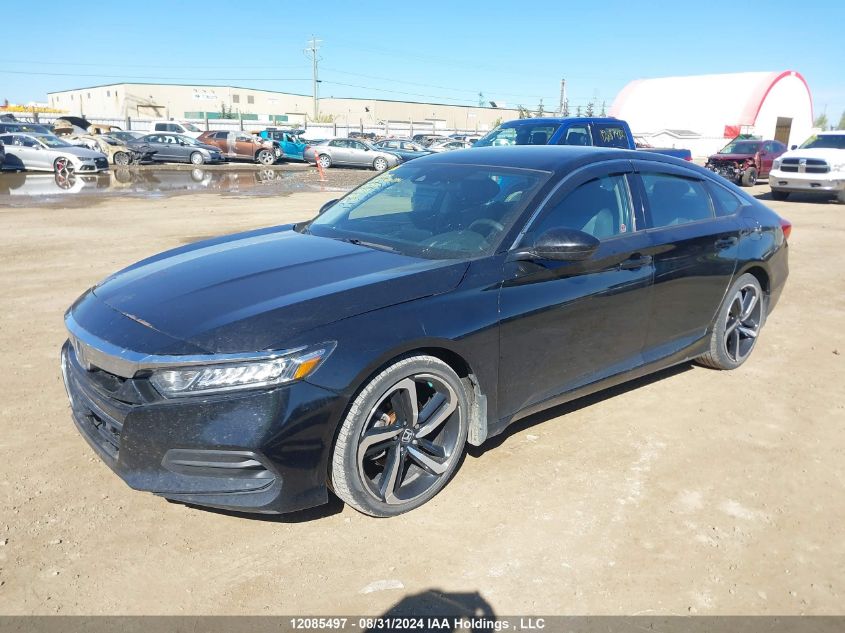 2019 Honda Accord Sedan VIN: 1HGCV1F10KA803541 Lot: 12085497