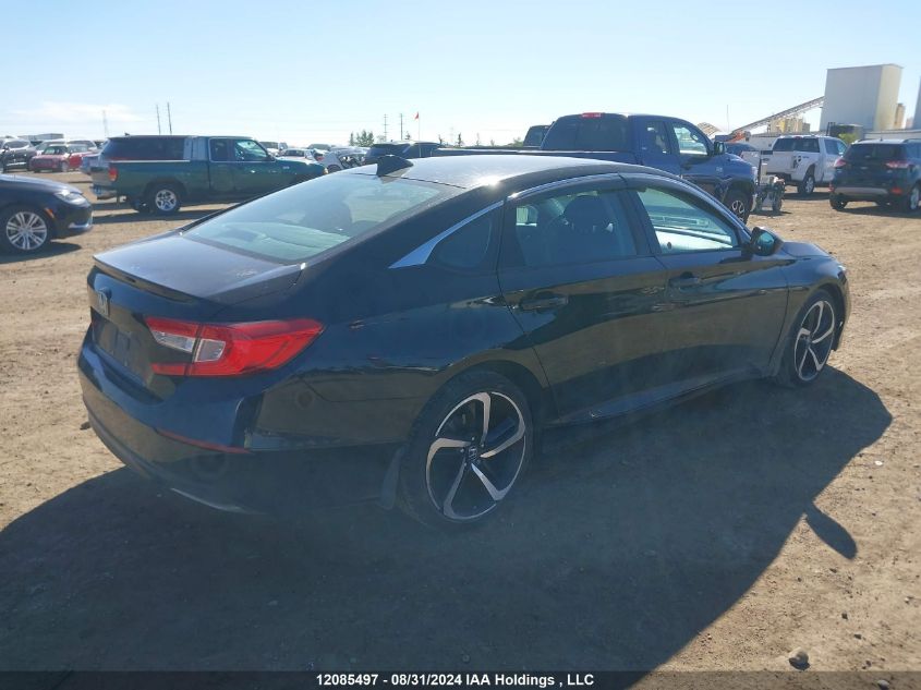 2019 Honda Accord Sedan VIN: 1HGCV1F10KA803541 Lot: 12085497