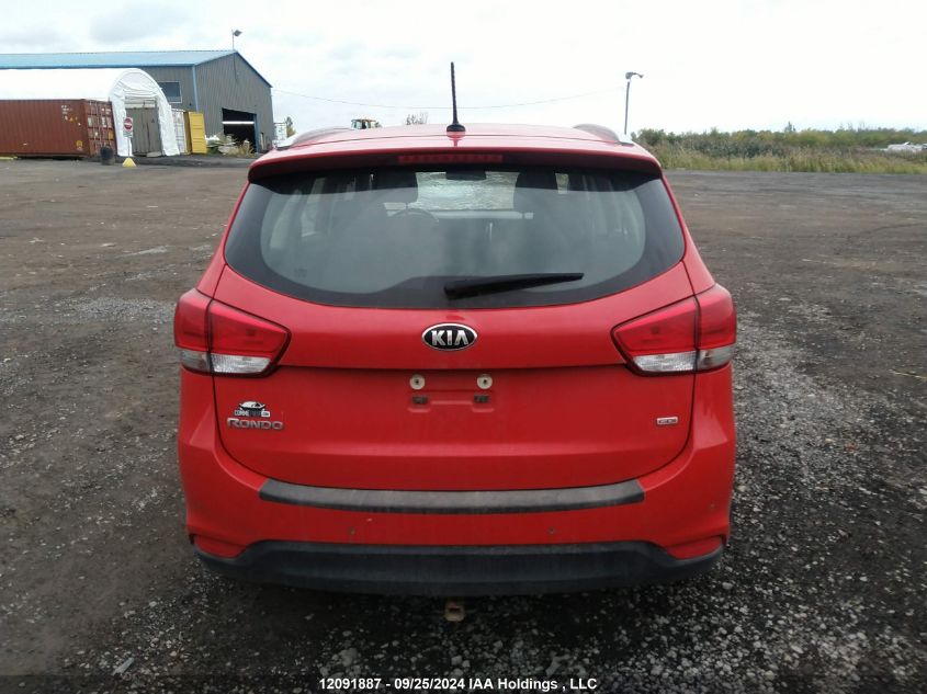 2016 Kia Rondo VIN: KNAHT8A38G7160403 Lot: 12091887