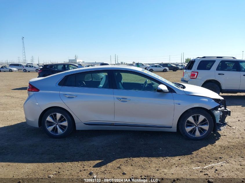 2019 Hyundai Ioniq Plug-In Hybrid Ultimate VIN: KMHC75LDXKU110081 Lot: 12092133