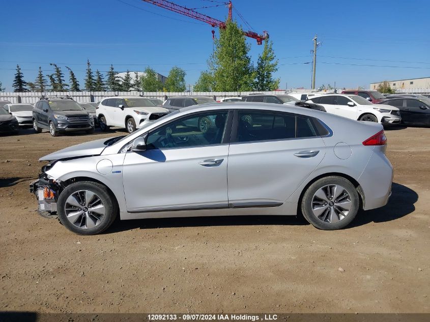 2019 Hyundai Ioniq Plug-In Hybrid Ultimate VIN: KMHC75LDXKU110081 Lot: 12092133