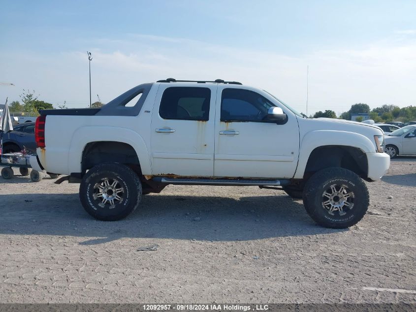 2007 Chevrolet Avalanche 1500 Lt VIN: 3GNFK12377G222274 Lot: 12092957