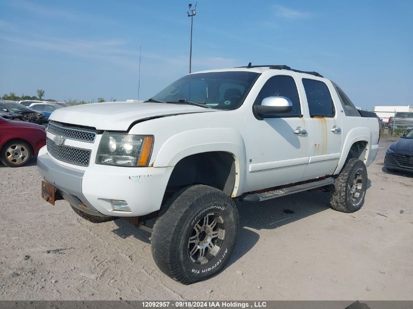 2007 Chevrolet Avalanche 1500 Lt VIN: 3GNFK12377G222274 Lot: 12092957