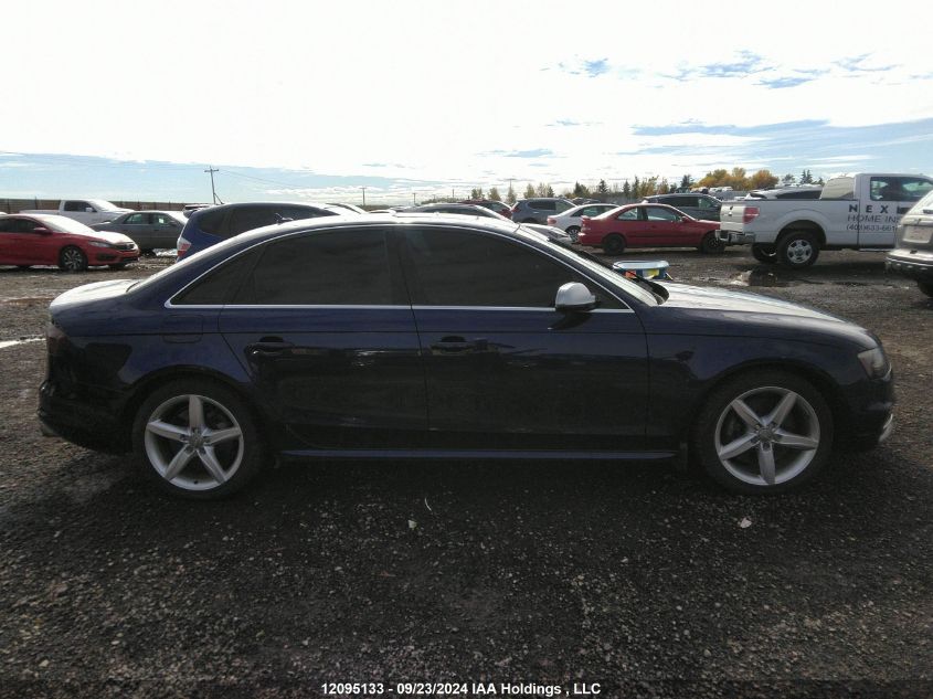 2014 Audi S4 VIN: WAUHGCFL0EA092971 Lot: 12095133