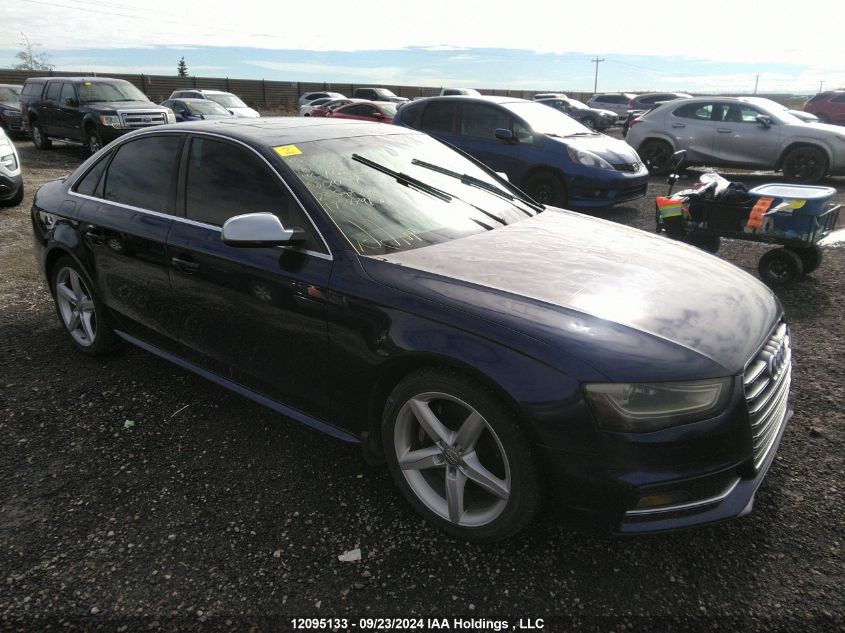 2014 Audi S4 VIN: WAUHGCFL0EA092971 Lot: 12095133