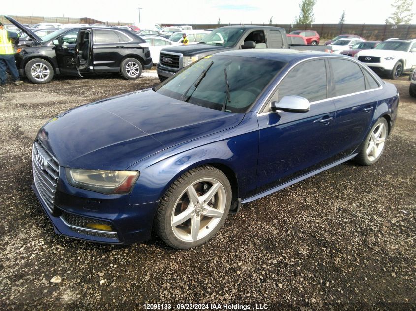 2014 Audi S4 VIN: WAUHGCFL0EA092971 Lot: 12095133