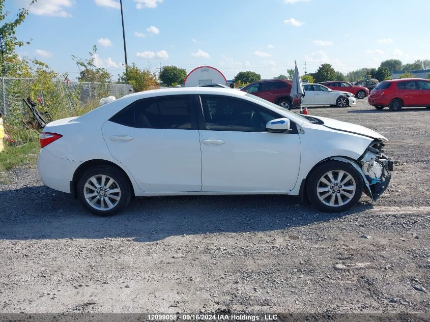 2016 Toyota Corolla Le VIN: 2T1BURHE0GC740665 Lot: 12099058