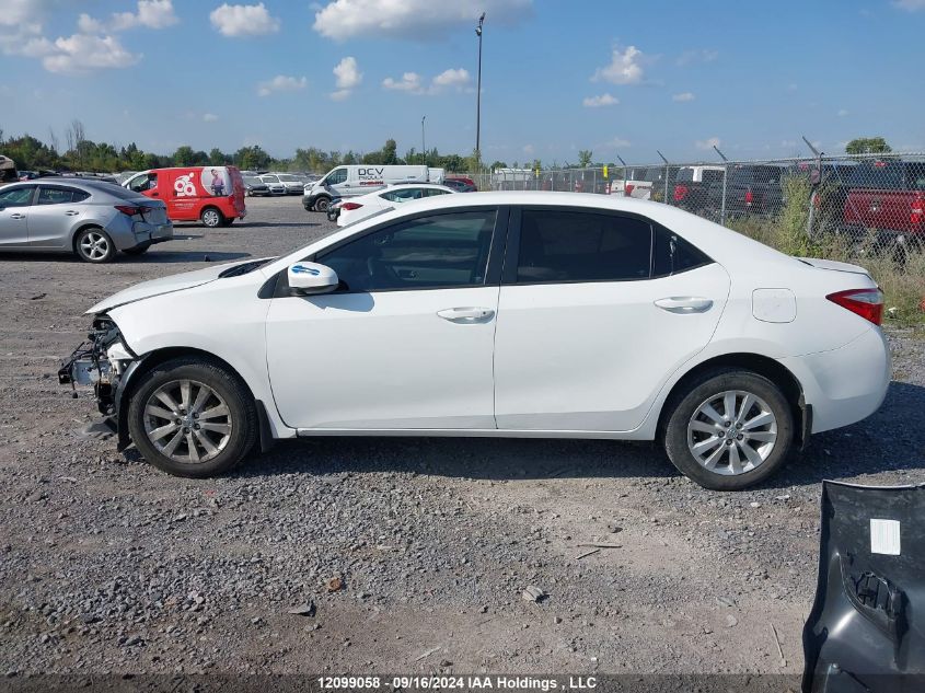 2016 Toyota Corolla Le VIN: 2T1BURHE0GC740665 Lot: 12099058