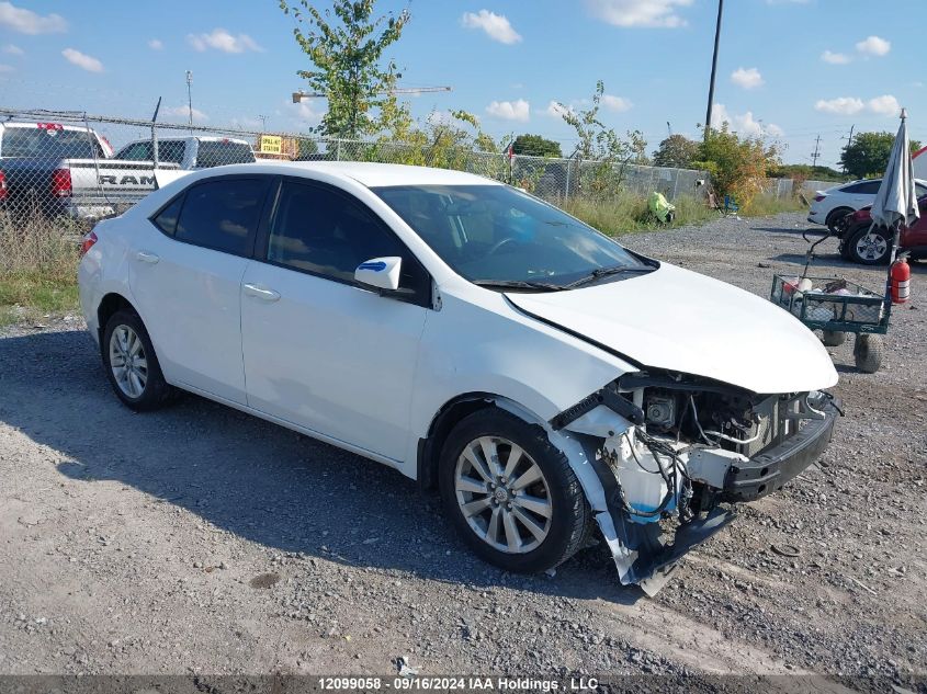 2016 Toyota Corolla Le VIN: 2T1BURHE0GC740665 Lot: 12099058