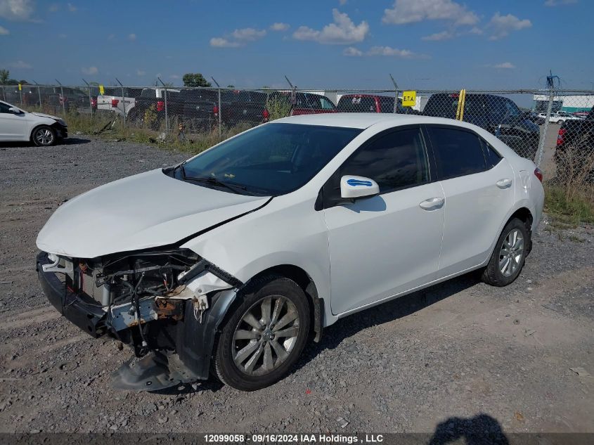 2016 Toyota Corolla Le VIN: 2T1BURHE0GC740665 Lot: 12099058